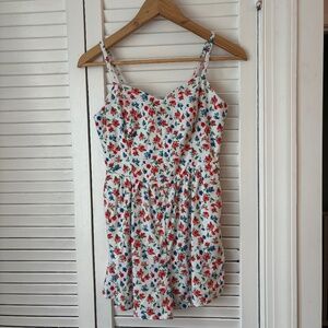 Old Navy Women’s Linen Blend Floral Print Romper -  XS Petite